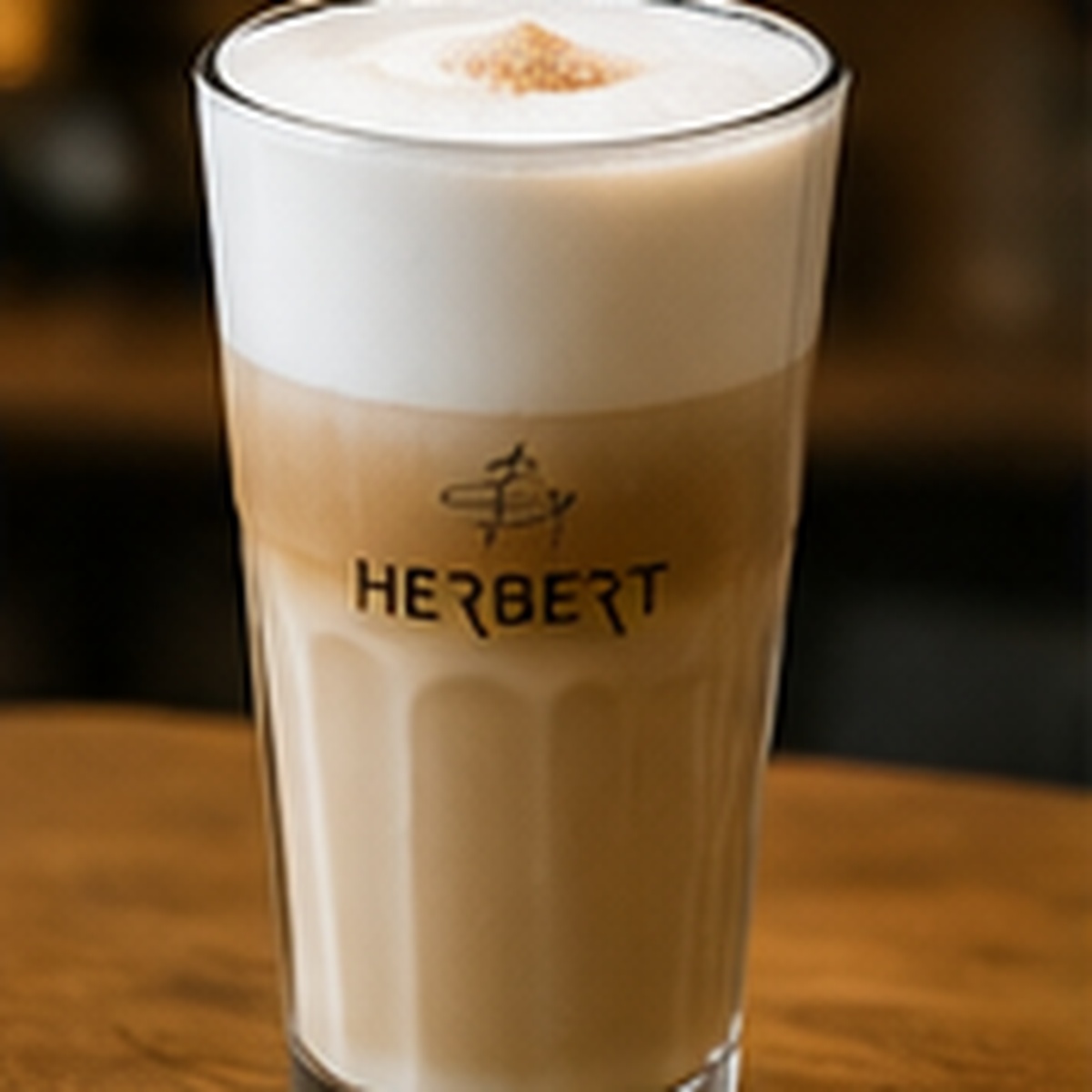 Latte macchiato bij Bij Herbert